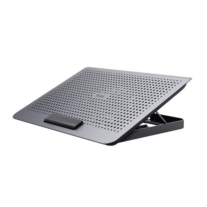 Trust Exto Con Ventilador 18cm Altura Ajustable Hasta 16"